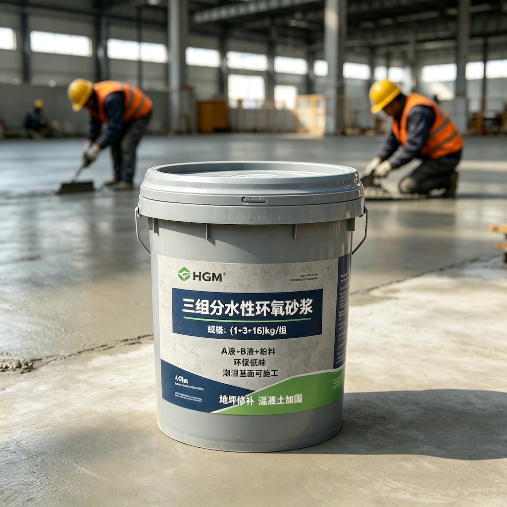 丰镇三组份水性环氧砂浆